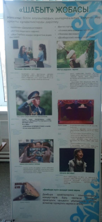 "Біртұтас тәрбие"  бағдарламасының "Шабыт"  жобасы аясында "Ұлттық мәдениет"  көрмесі ұйымдастырылды.